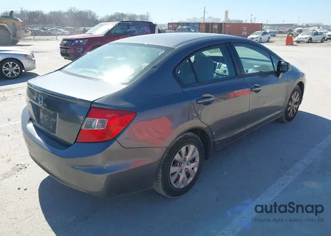 2012 Honda Civic Lx from USA, damaged, VIN 19XFB2F50CE040111